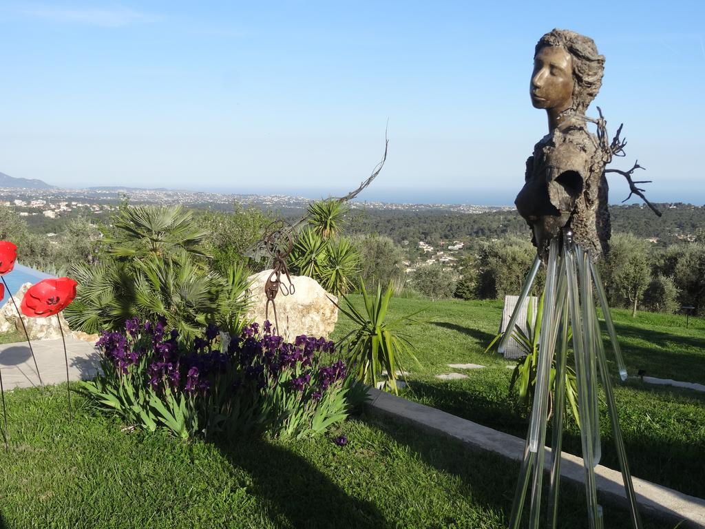 Les 4 Elements Bed & Breakfast Tourrettes-sur-Loup Dış mekan fotoğraf