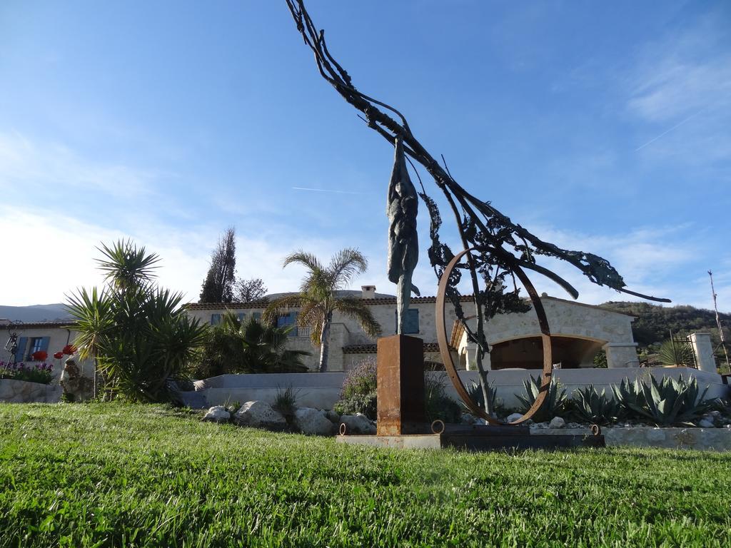 Les 4 Elements Bed & Breakfast Tourrettes-sur-Loup Dış mekan fotoğraf