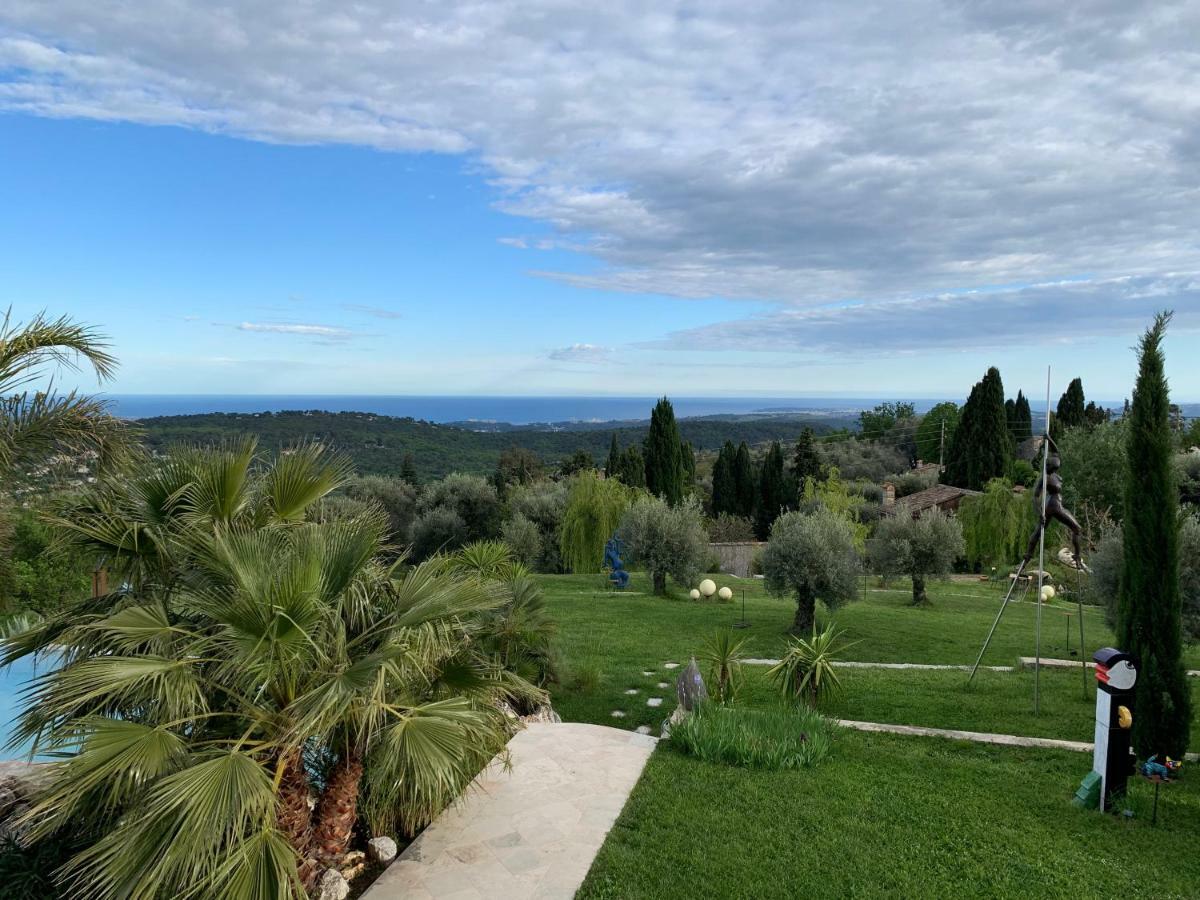 Les 4 Elements Bed & Breakfast Tourrettes-sur-Loup Dış mekan fotoğraf